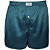 Cueca Samba Canção SEDA Azul Petróleo MURANO 100% seda pura - Imagem 1