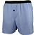 Cueca Samba Canção Azul  Claro Cós Azul  Marinho -  BERNA  - 100% algodão - Imagem 3
