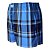 Cueca Samba Canção Xadrez Azul  - DUBAI  -  100% algodão - Imagem 5