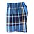 Cueca Samba Canção Xadrez Azul  - DUBAI  -  100% algodão - Imagem 4