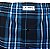Cueca samba canção xadrez LIVERPOOL 100% algodão - Imagem 2