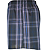 Cueca  Samba Canção Xadrez fundo preto - OXFORD -   100% algodão - Imagem 4