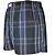 Cueca  Samba Canção Xadrez fundo preto - OXFORD -   100% algodão - Imagem 3