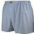 Cueca Samba Canção Listrada Branco e Azul - MILANO - 100% algodão - Imagem 8