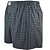Cueca Samba Canção  Xadrez Preto e Cinza -  TOKYO  - 100% algodão - Imagem 6