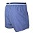 Cueca Samba Canção com Pregas Vichy Azul  -  BUENOS AIRES  -  100% algodão - Imagem 6
