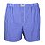 Cueca Samba Canção Vichy Azul  -  CANCUN  -  100% algodão - Imagem 1