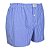 Cueca Samba Canção Vichy Azul  -  CANCUN  -  100% algodão - Imagem 3