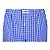 Cueca Samba Canção Vichy Azul  -  CANCUN  -  100% algodão - Imagem 7