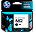 Cartucho de Tinta HP 662 Preto Original (CZ103AB) Para HP Deskjet Ink Advantage 1015, 4645, 2645, 1515, 2515, 3515, 3545, 2545, HP - CX 1 UN - Imagem 1