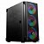 GABINETE GAMER EVOLUT EG-812 MESH RGB BLACK VIDRO - Imagem 1