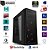 COMPUTADOR PROFESSIONAL MK i5 10400F H410M 8GB SSD 240GB GABINETE PIXXO FONTE 600W PLACA DE VIDEO QUADRO P400 2GB - Imagem 1