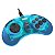 Controle Retro-Bit USB 8-Button Arcade Sega Genesis Mini Azul - Imagem 2