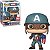 Funko Pop Marvel 821 WWII Ultimates Captain America - Imagem 1