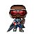 Funko Pop Falcon And The Winter Soldier 819 Captain America - Imagem 2