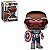 Funko Pop Falcon And The Winter Soldier 814 Captain America - Imagem 1
