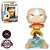 Funko Pop Avatar 541 Aang On Airscooter Glow Chase Limited - Imagem 1