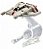 Hot Wheels Star Wars Episode VII Vehicle Deluxe Rebels Snowspeeder - Imagem 2