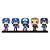 Funko Pop Marvel Year of The Shield Captain America Through The Ages 5 Pack - Imagem 2