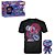 Funko Pop Box Marvel 36 Captain America Art Series + Camiseta GG - Imagem 1