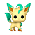 Funko Pop Pokemon 866 Leafeon - Imagem 3