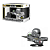 Funko Pop Star Wars 592 The Mandalorian in N1 Starfighter - Imagem 1