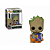 Funko Pop Marvel I Am Groot 1196 Groot With Cheese Puffs - Imagem 1