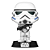 Funko Pop Star Wars 598 Stormtrooper - Imagem 3