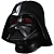 Capacete Eletrônico Star Wars Black Series Darth Vader F5514 - Imagem 4