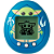 Tamagotchi Star Wars Grogu Using The Force Case Set (Azul) - Imagem 3