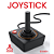 Controle Joystick Atari CX40+ P/ Atari 2600+ e 7800 - Imagem 1