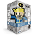 PDP Pixel Pals Fallout 4 Vault Boy Lighted Figure - Imagem 1