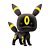Funko Pop Pokémon 948 Umbreon Flocked Special Edition - Imagem 3