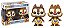 Funko Pop Kingdom Hearts 2 Pack Chip and Dale - Imagem 1