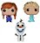 Funko Pop Pocket Kit Frozen: Elsa, Anna e Olaf - Imagem 2