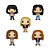 Funko Pop Rocks Aerosmith Steven Tyler e Banda 5 Pack - Imagem 3
