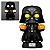 Funko Pop Star Wars 727 Darth Vader Halloween Light-Up - Imagem 3