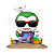 Funko Pop Batman 85th Anniversary 520 The Joker On The Beach - Imagem 3