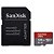 SanDisk Ultra 128GB microSD card c/ Adaptador - Switch Compatível - Imagem 1