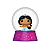 Funko Minis Snow Globes Disney Princess - Globo de Neve - Imagem 5