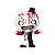 Funko Pop Terrifier 1592 Art The Clown - Imagem 3