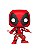 Funko Pop Marvel 400 Deadpool Holiday with Candy Canes - Imagem 2