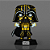 Funko Pop Star Wars 767 Darth Vader Retro Glows Exclusive - Imagem 4