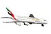 Miniatura Avião Daron Emirates A380 Rt9904 Escala 1/48 - Imagem 1