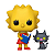 Funko Pop Simpsons 1740 Lisa with Snowball II - Imagem 3