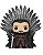 Funko Pop Game of Thrones 72 Jon Snow Sitting On Throne - Imagem 2