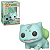 Funko Pop Pokemon 453 Bulbasaur Soft Color Exclusive - Imagem 1