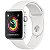 Apple Watch Series 3 GPS 38mm Prata Pulseira Branca - Imagem 1