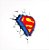 Luminária DC Comics Logo Superman 3D Light FX - Imagem 4