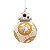 Ornamento Arvore Natal Hallmark Star Wars BB-8 Droid - Imagem 2